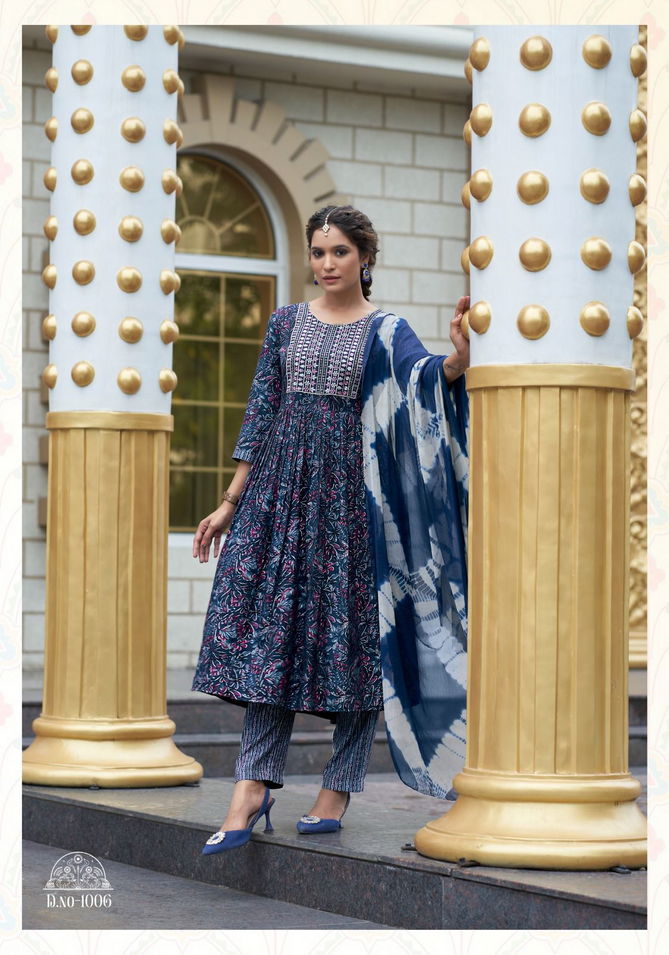 Pushpa Vol 1 By Mystic 9 Rayon Capsule Foil Printed Kurti With Bottom Dupatta Wholesale Shop In Surat